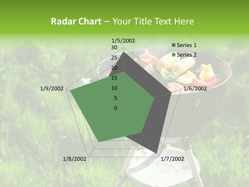 Roast Chicken Baked PowerPoint Template