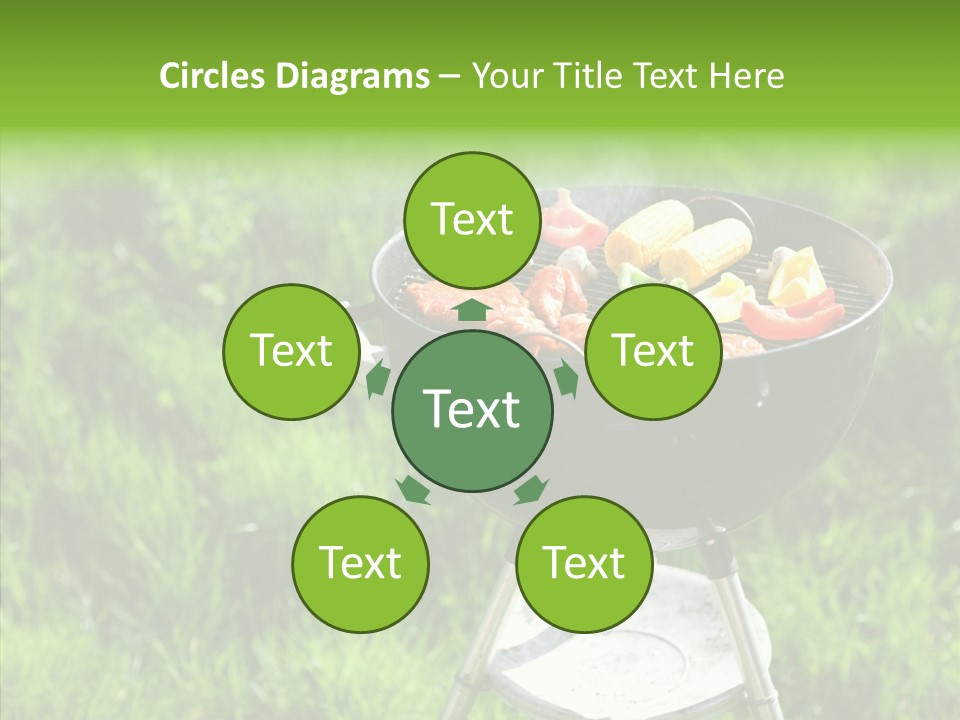 Roast Chicken Baked PowerPoint Template