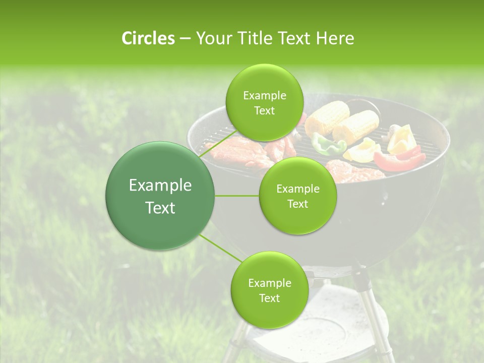 Roast Chicken Baked PowerPoint Template