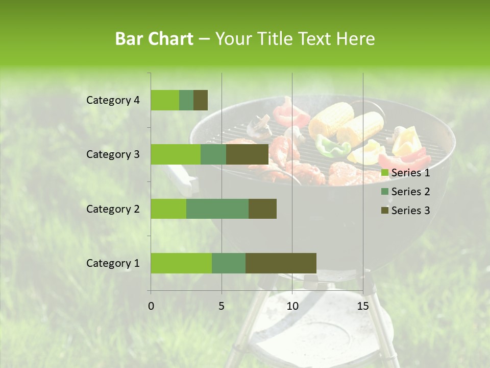 Roast Chicken Baked PowerPoint Template