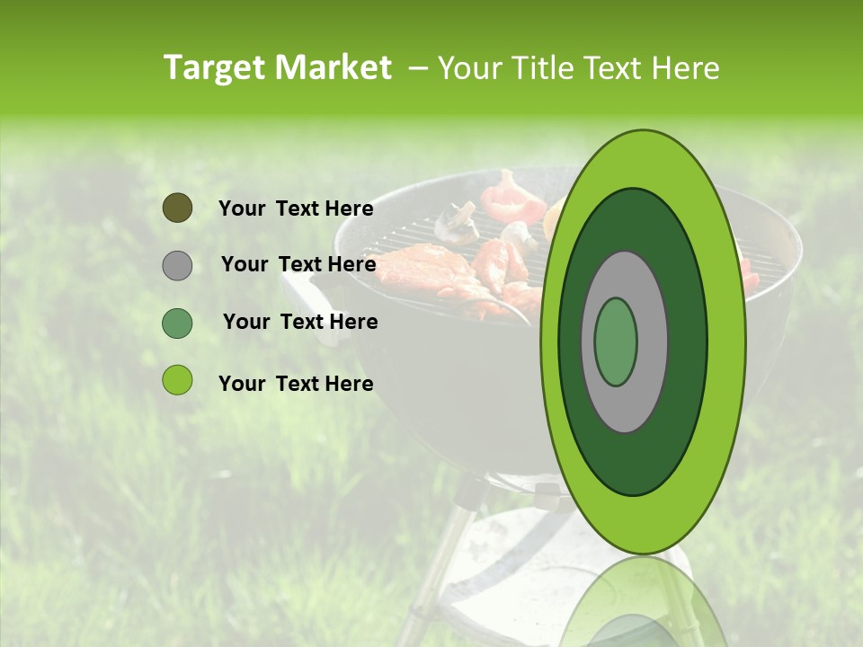 Roast Chicken Baked PowerPoint Template