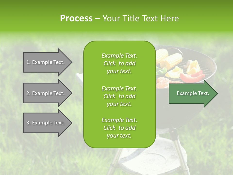 Roast Chicken Baked PowerPoint Template