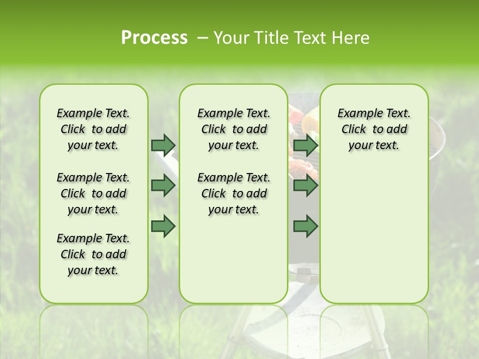 Roast Chicken Baked PowerPoint Template