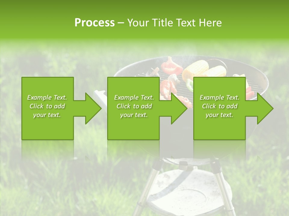 Roast Chicken Baked PowerPoint Template