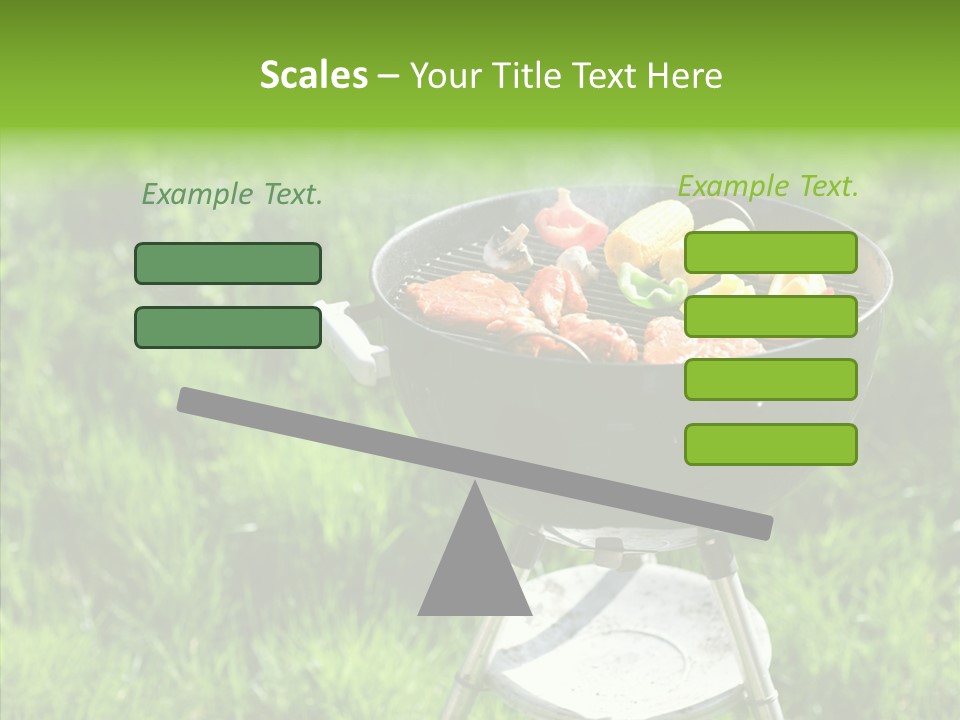 Roast Chicken Baked PowerPoint Template