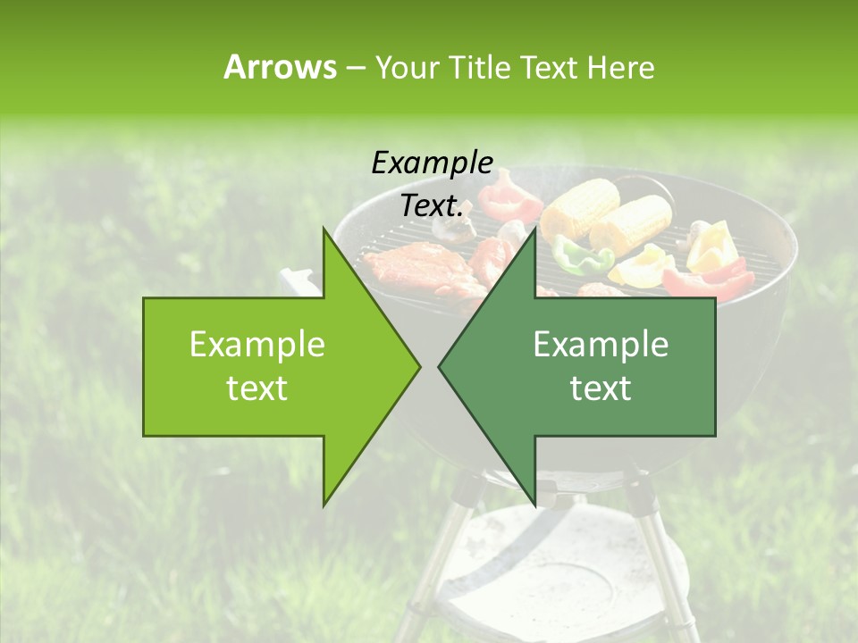 Roast Chicken Baked PowerPoint Template