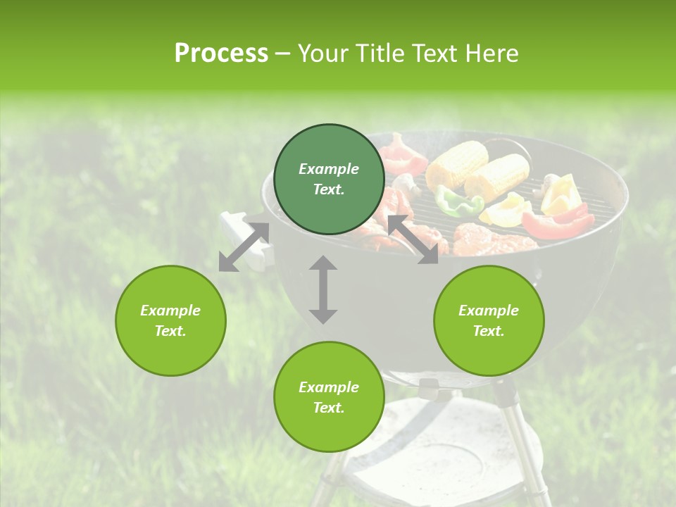 Roast Chicken Baked PowerPoint Template
