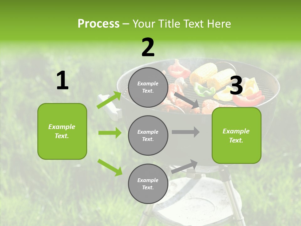 Roast Chicken Baked PowerPoint Template