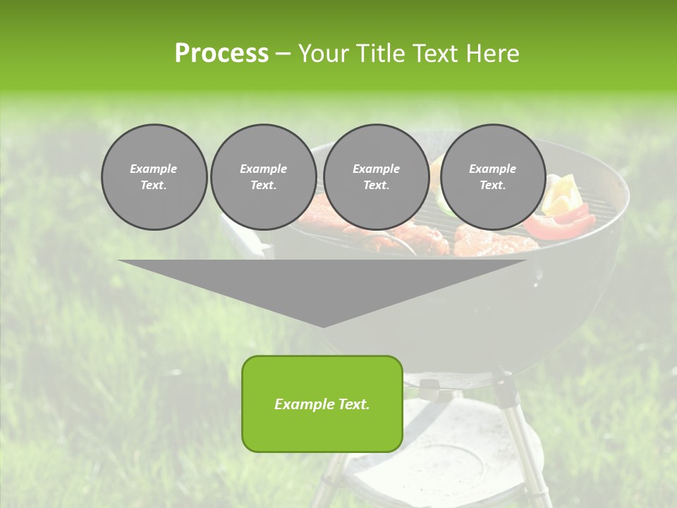 Roast Chicken Baked PowerPoint Template