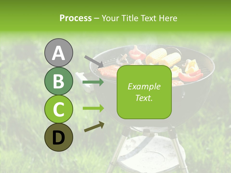 Roast Chicken Baked PowerPoint Template