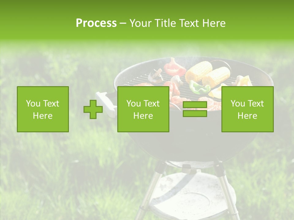 Roast Chicken Baked PowerPoint Template