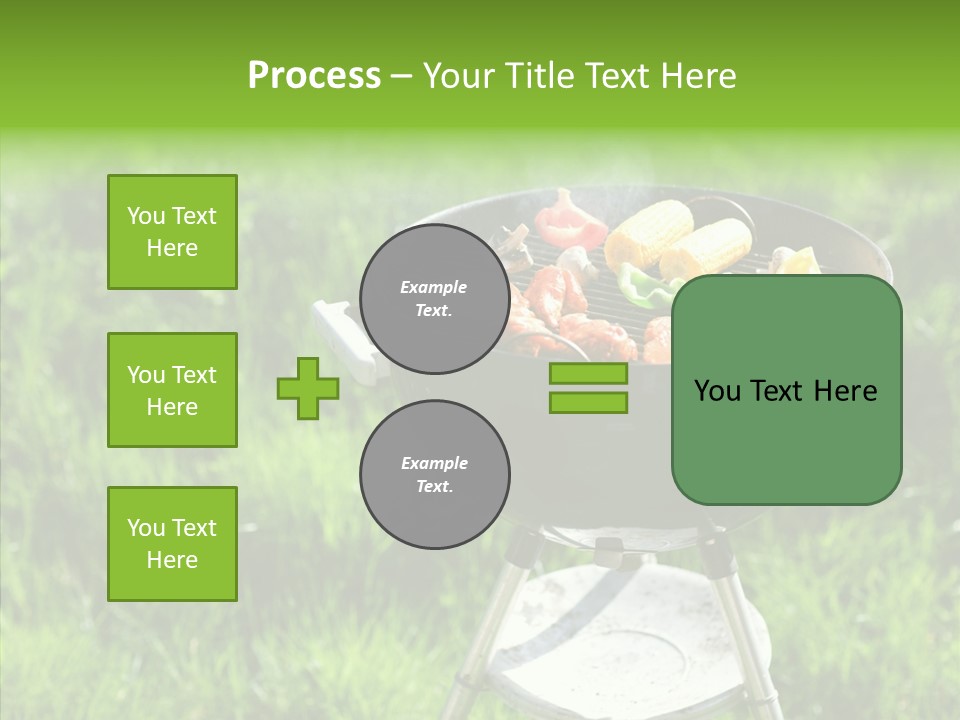 Roast Chicken Baked PowerPoint Template