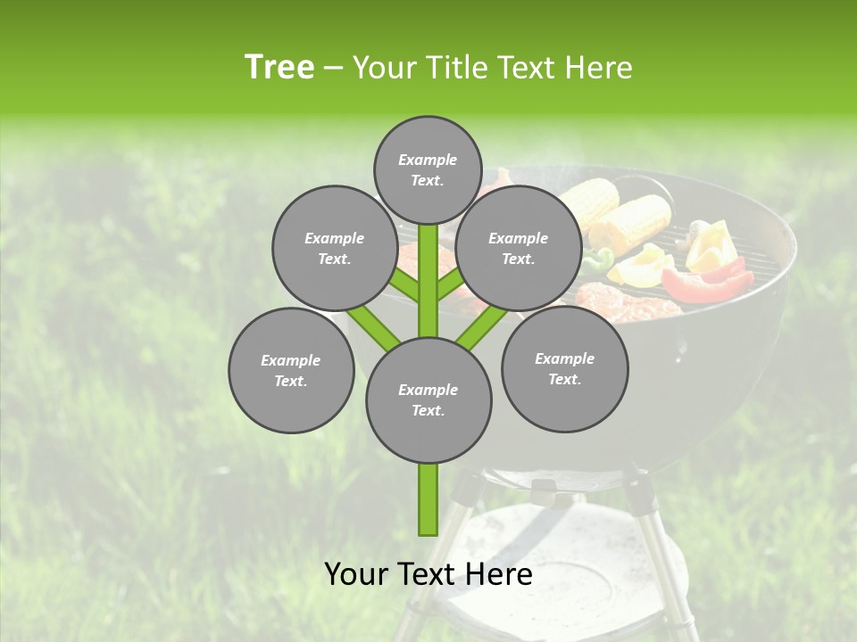 Roast Chicken Baked PowerPoint Template