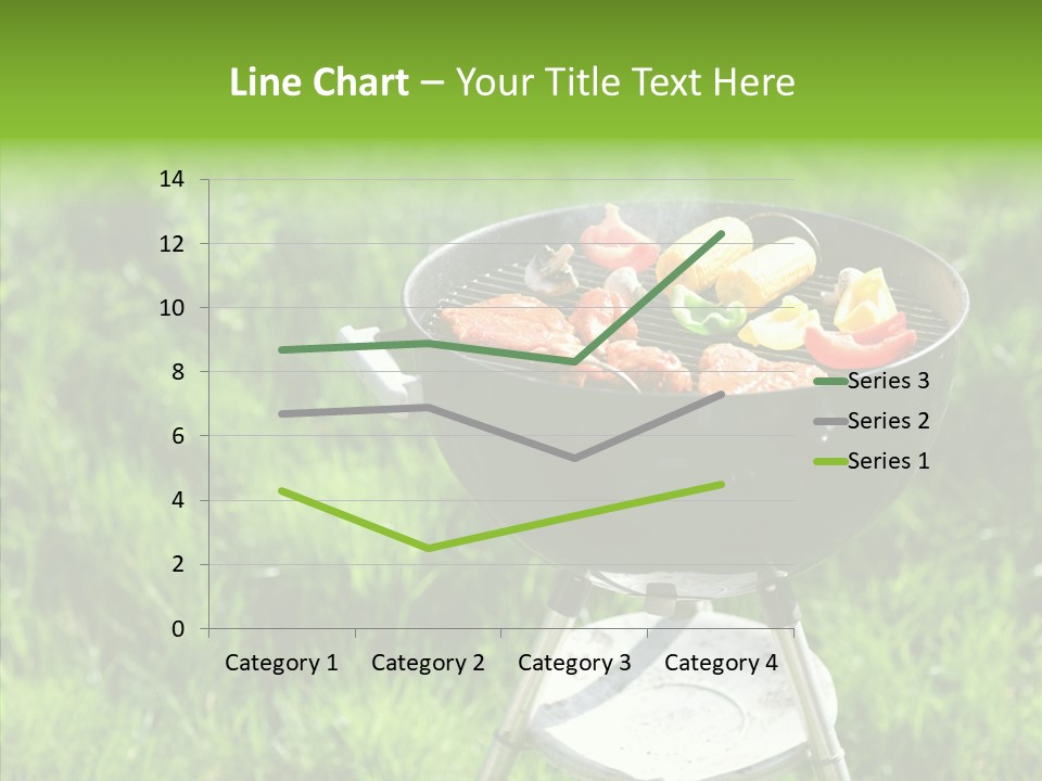 Roast Chicken Baked PowerPoint Template