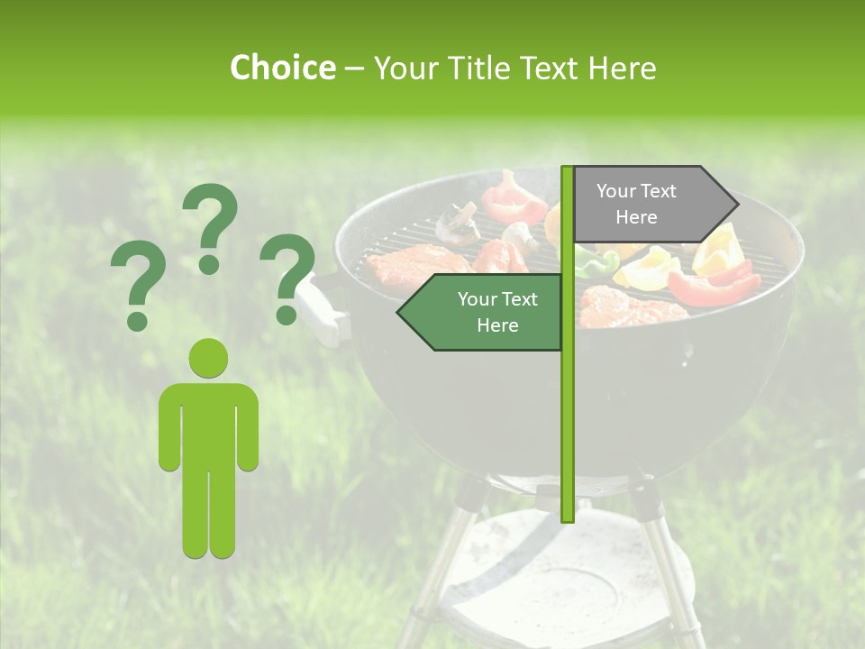 Roast Chicken Baked PowerPoint Template