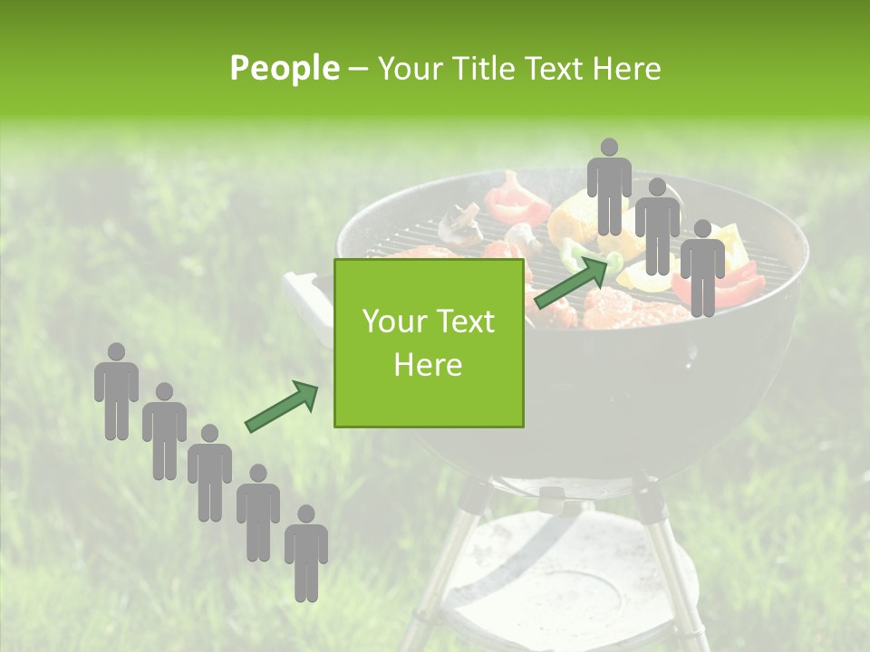 Roast Chicken Baked PowerPoint Template