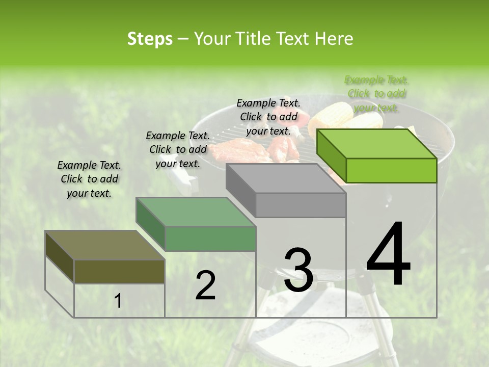 Roast Chicken Baked PowerPoint Template