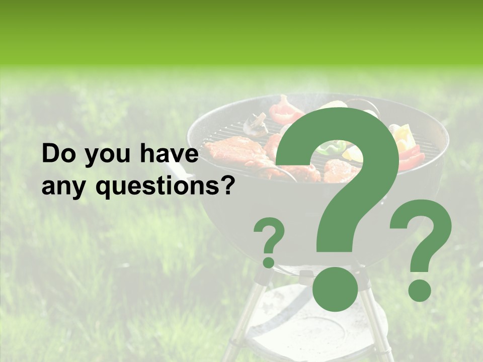 Roast Chicken Baked PowerPoint Template