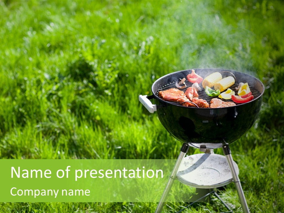 Cook Party Weekend PowerPoint Template