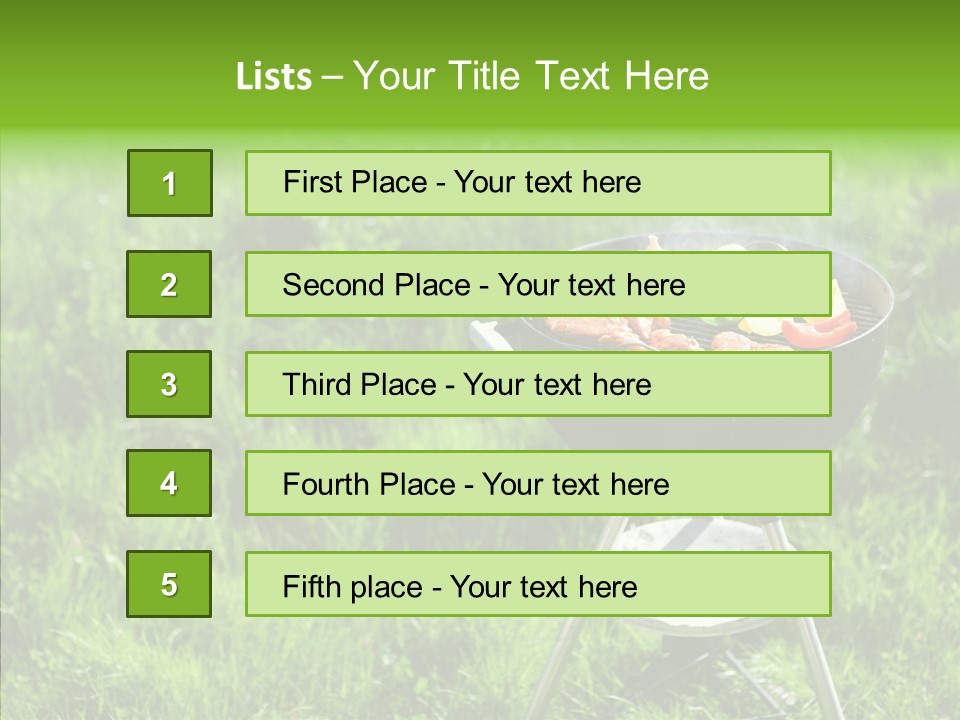 Cook Party Weekend PowerPoint Template