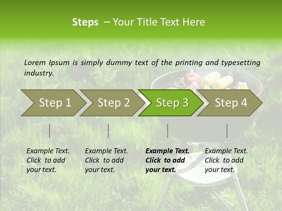 Cook Party Weekend PowerPoint Template