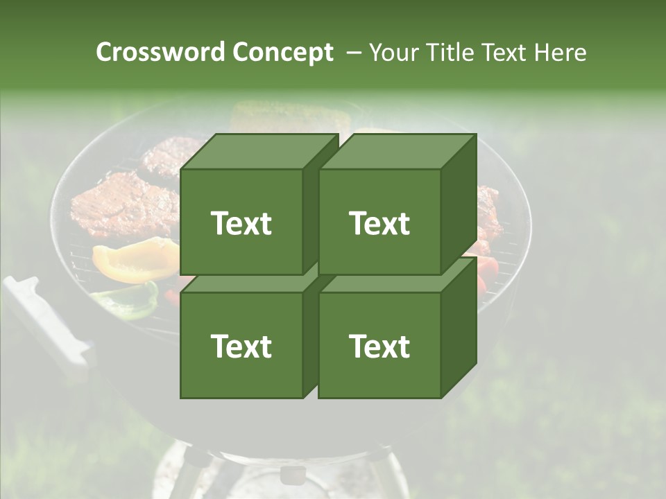 Barbecue Baked Roasted PowerPoint Template