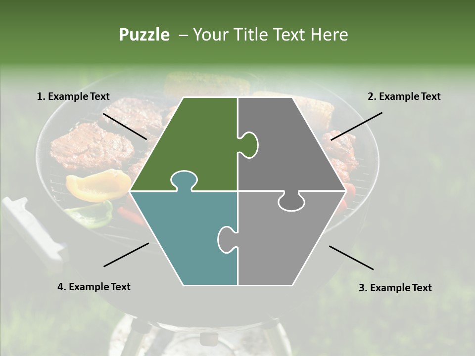 Barbecue Baked Roasted PowerPoint Template