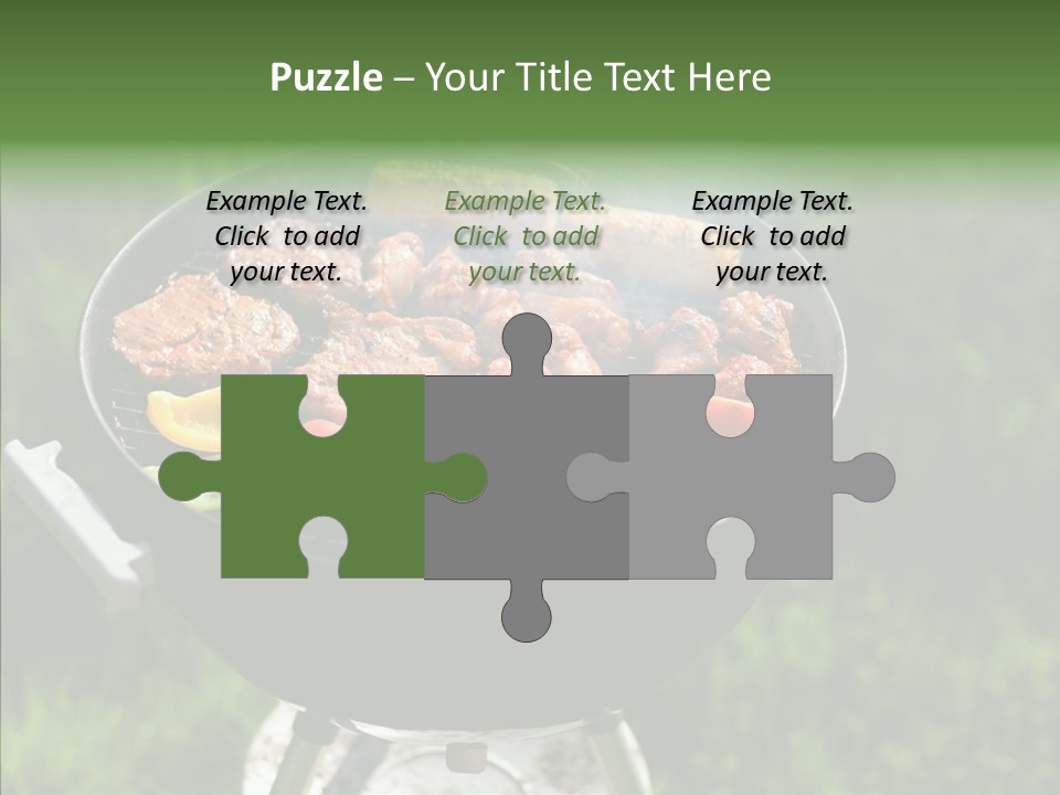 Barbecue Baked Roasted PowerPoint Template