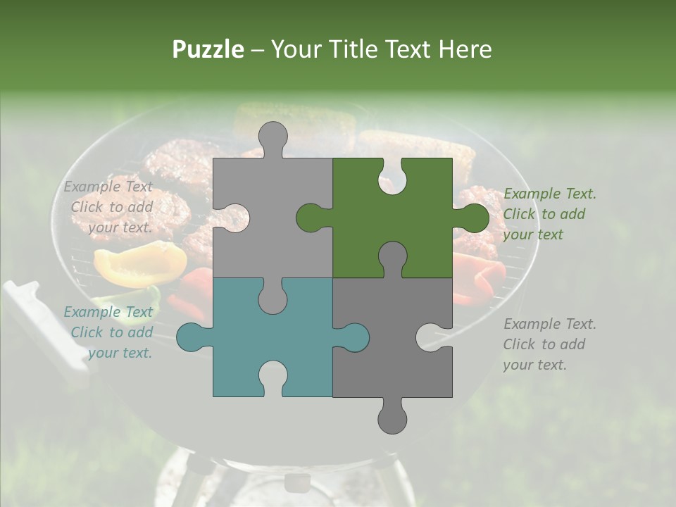 Barbecue Baked Roasted PowerPoint Template