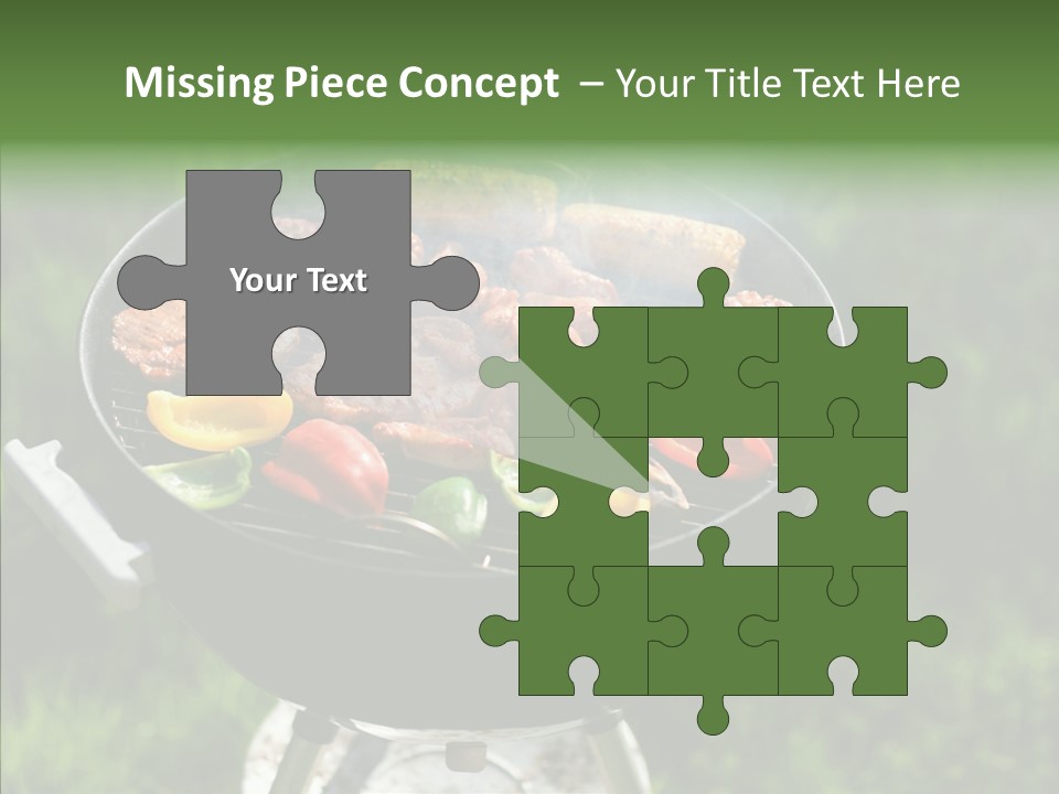 Barbecue Baked Roasted PowerPoint Template