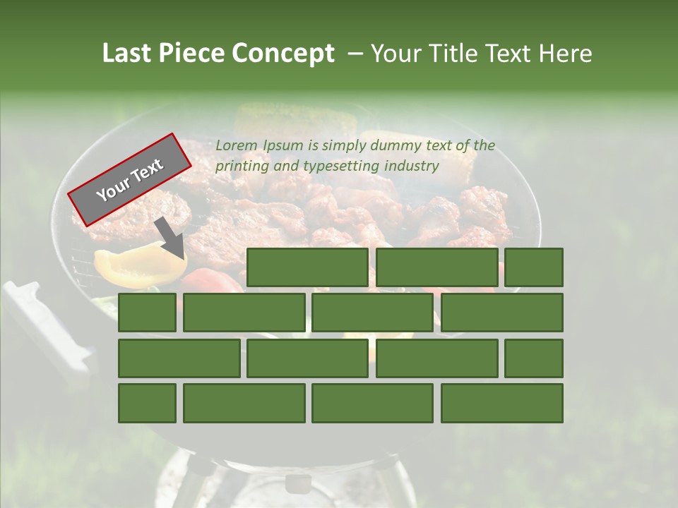 Barbecue Baked Roasted PowerPoint Template