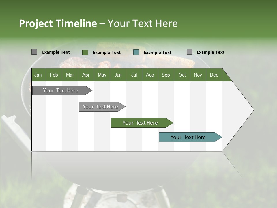 Barbecue Baked Roasted PowerPoint Template