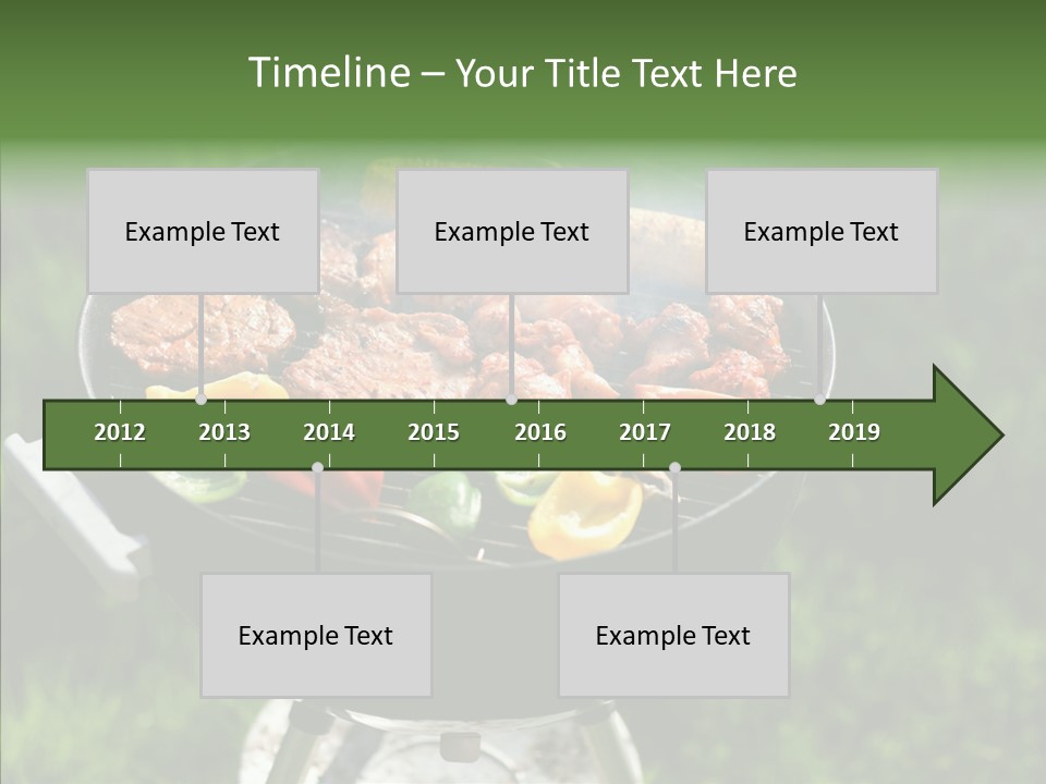 Barbecue Baked Roasted PowerPoint Template