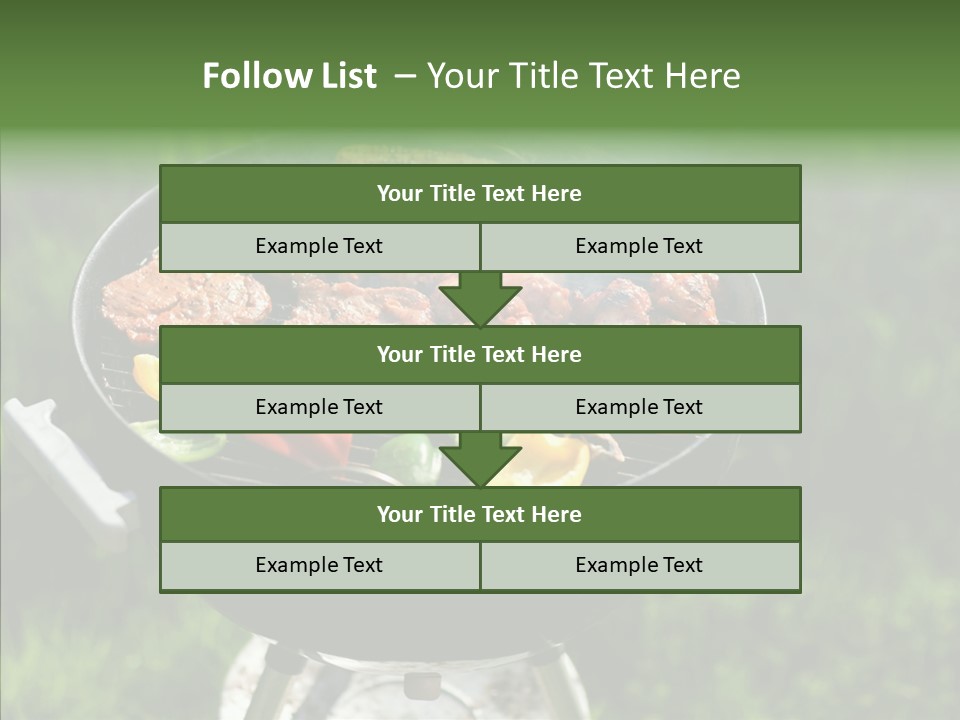 Barbecue Baked Roasted PowerPoint Template