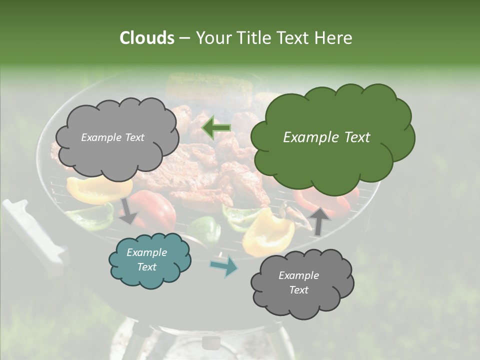 Barbecue Baked Roasted PowerPoint Template