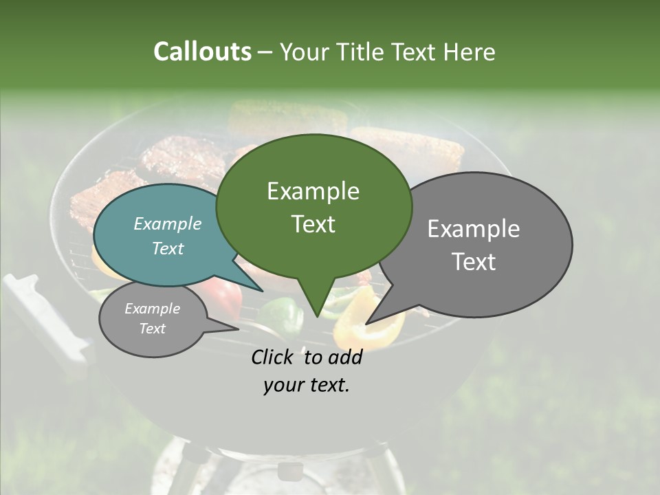 Barbecue Baked Roasted PowerPoint Template