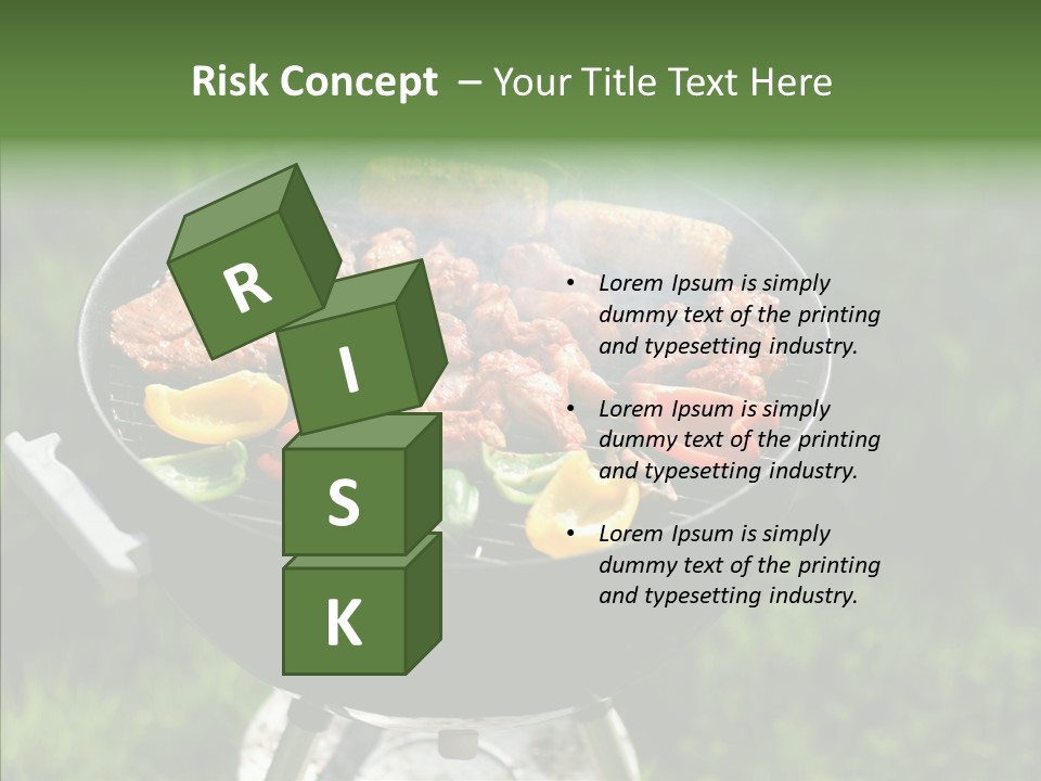 Barbecue Baked Roasted PowerPoint Template