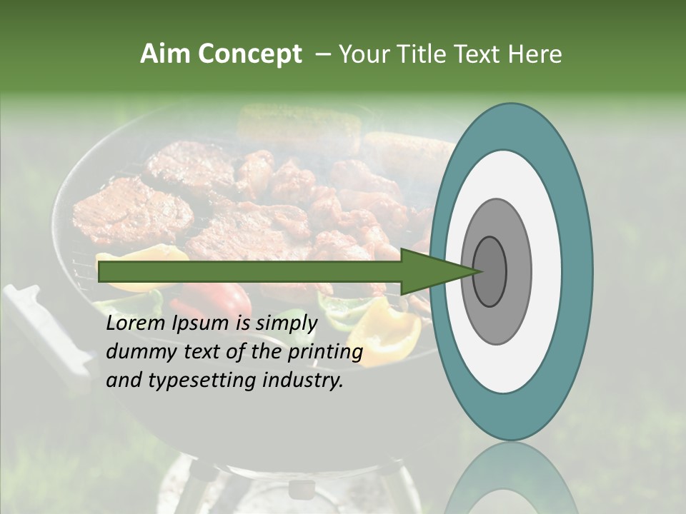 Barbecue Baked Roasted PowerPoint Template