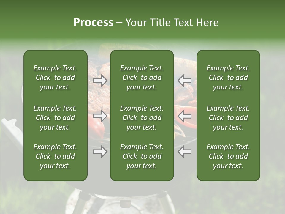 Barbecue Baked Roasted PowerPoint Template