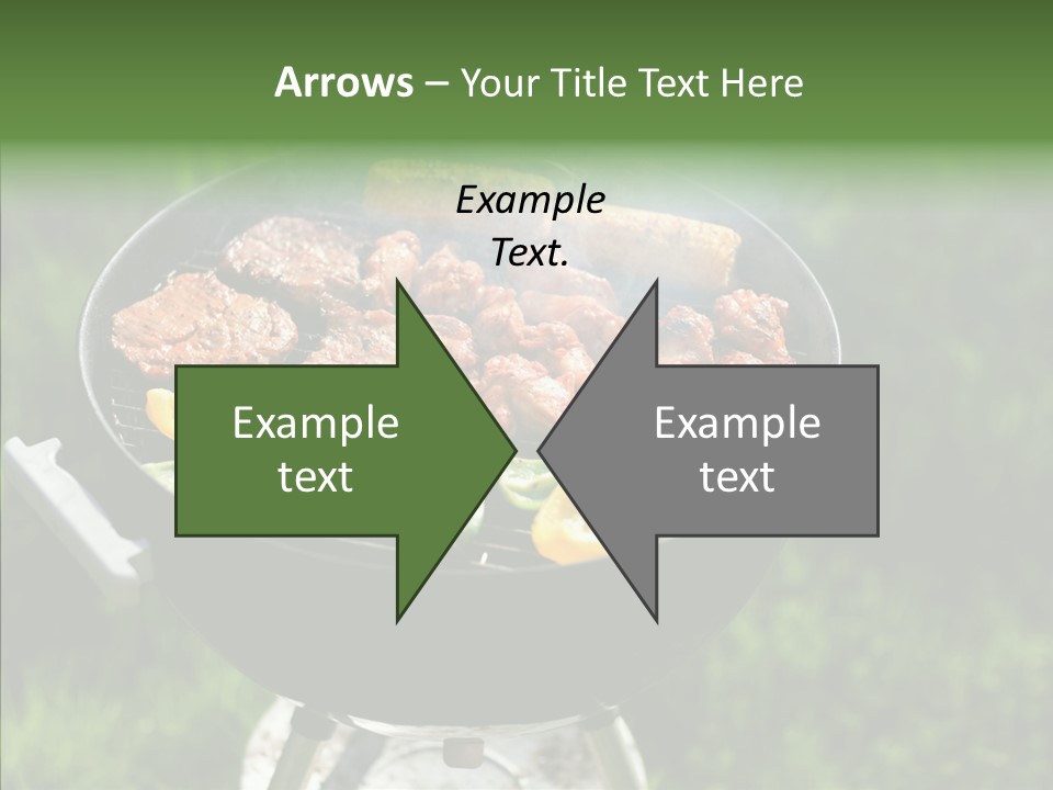 Barbecue Baked Roasted PowerPoint Template