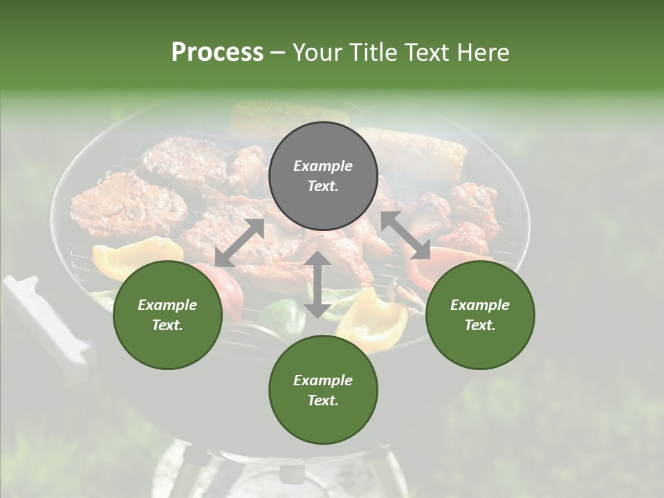 Barbecue Baked Roasted PowerPoint Template