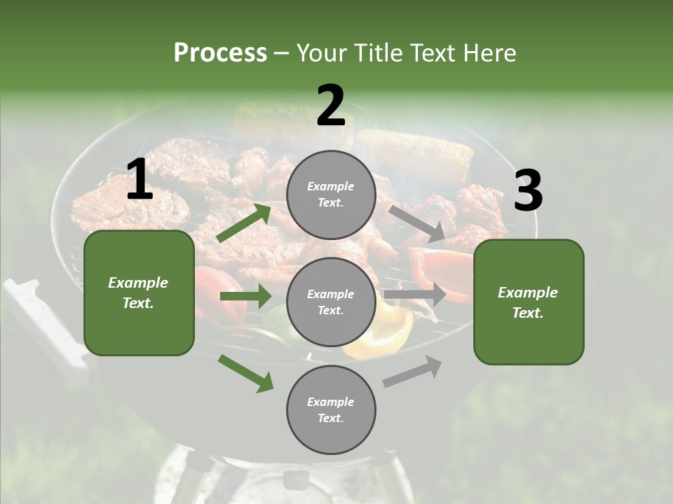 Barbecue Baked Roasted PowerPoint Template