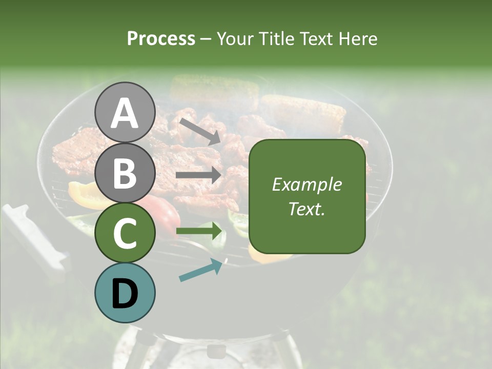Barbecue Baked Roasted PowerPoint Template