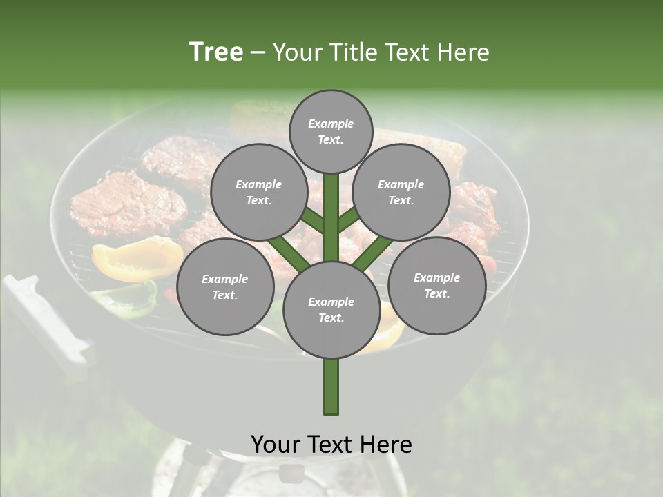 Barbecue Baked Roasted PowerPoint Template