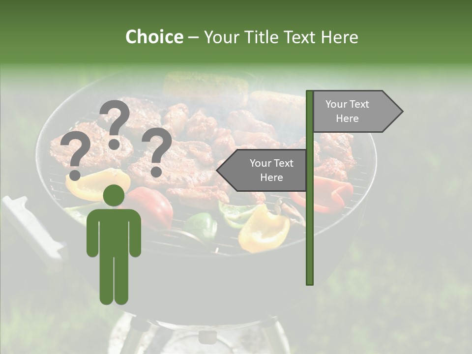 Barbecue Baked Roasted PowerPoint Template