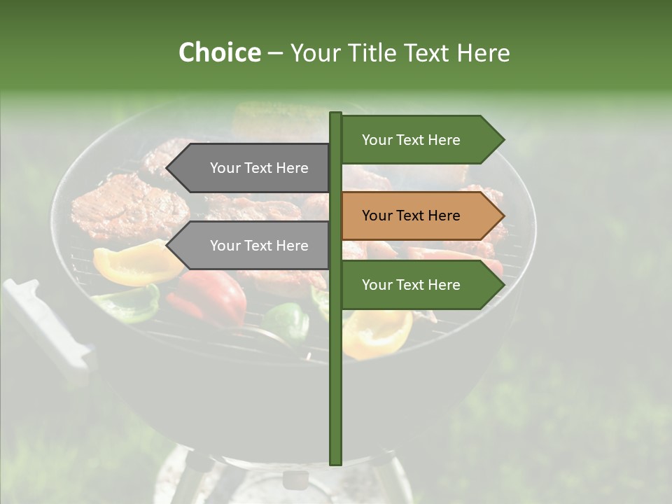 Barbecue Baked Roasted PowerPoint Template