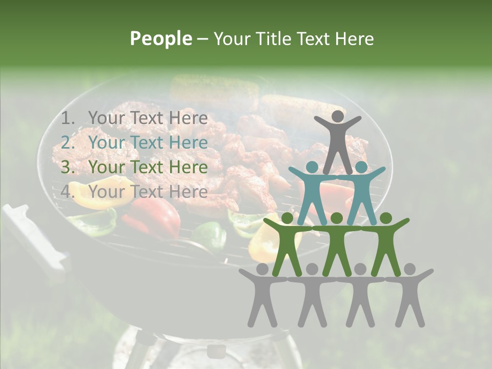 Barbecue Baked Roasted PowerPoint Template
