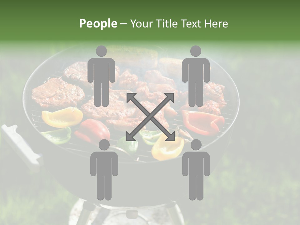 Barbecue Baked Roasted PowerPoint Template