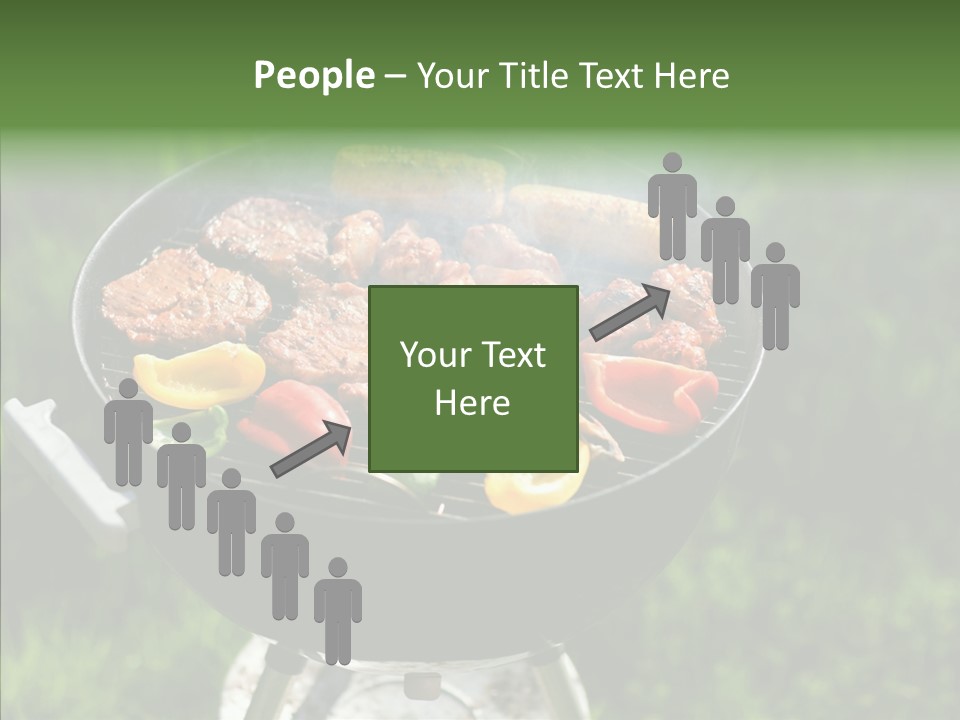 Barbecue Baked Roasted PowerPoint Template