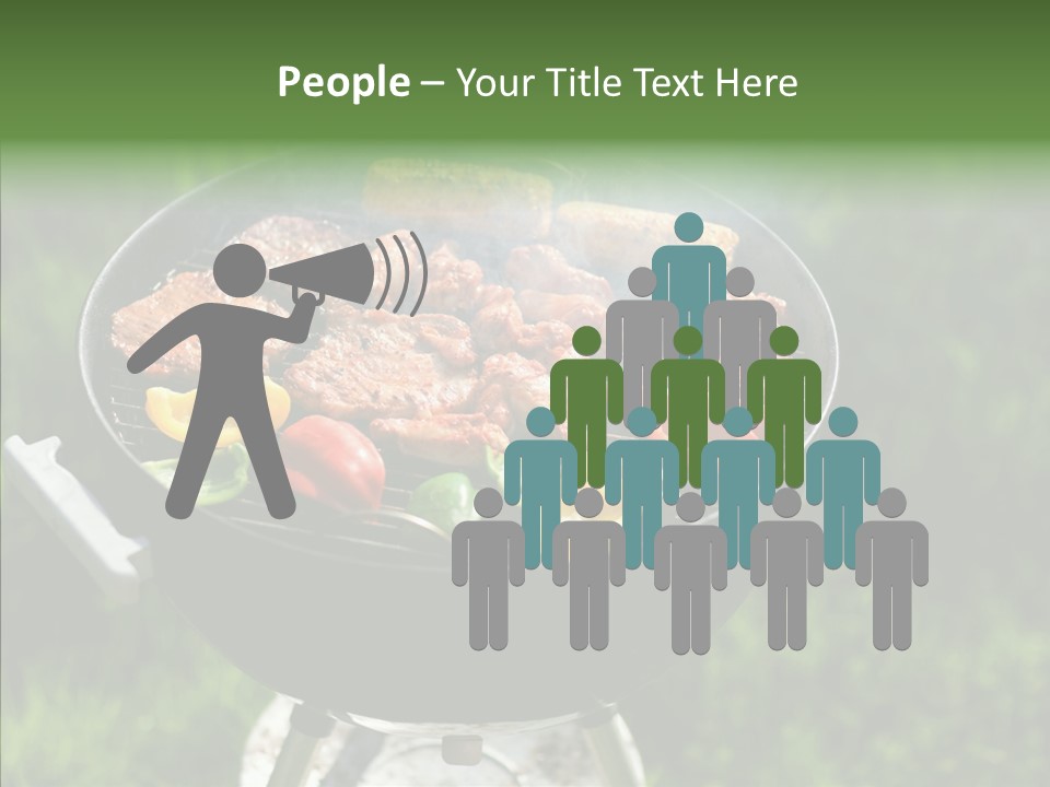 Barbecue Baked Roasted PowerPoint Template